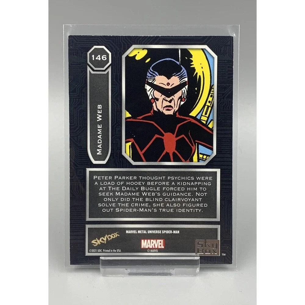 2021 Skybox Marvel Spider-Man Metal Universe Madame Web No.‎ 146